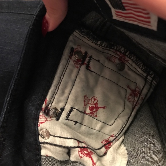 Colourful sequin true religion jeans - Picture 8 of 8